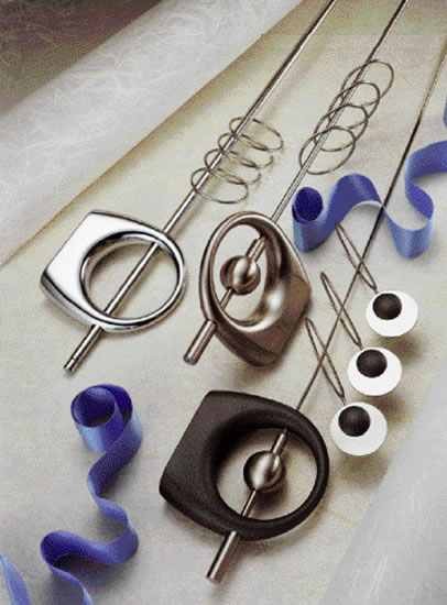 Karnisze napinane:  Shaida  10 mm, Keira  6 mm i Sakina  3 mm
