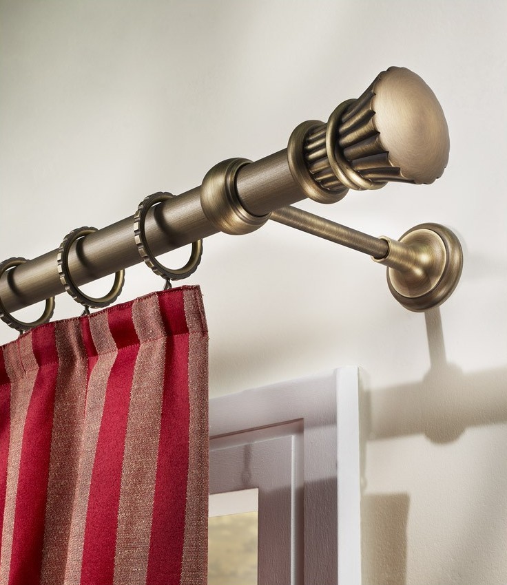 Karnisz mosiężny Paola