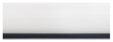 Karnisz panelowy Irina - wykończenie 67 aluminium polerowane