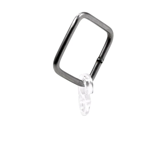 Karnisz stalowy Letizia/Margot/Noor/Marzia  kółko-klamra