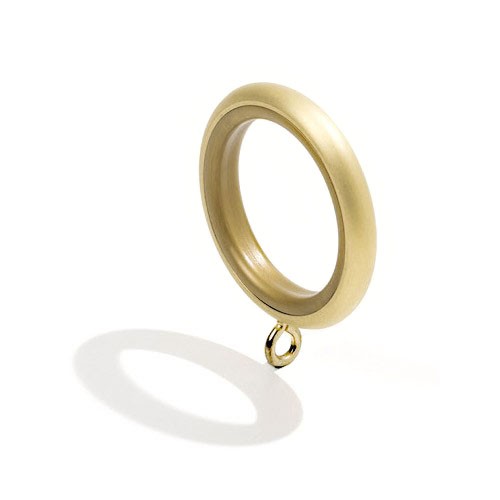 Karnisz mosiężny Viviana kółko z oczkiem 96 mosiądz satynowy matowy