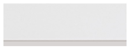 wykończenie BNL aluminium lakierowane na kolor biały