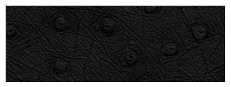 Wykończenie SN imitacja skóry strusia kolor czarny