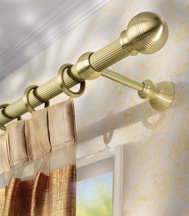 Karnisz mosiężny Graziella