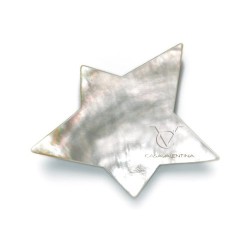 Stella - Klips magnetyczny z masy perłowej - 2 szt.