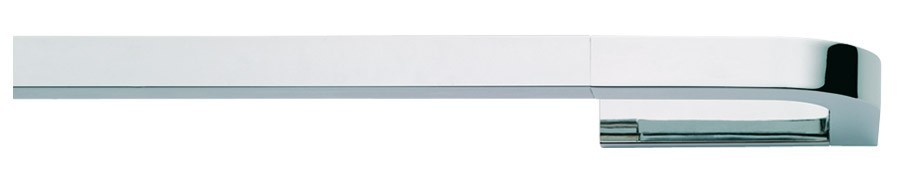 Karnisz profilowy Lucilla wykończenie 03 mosiądz chromowany