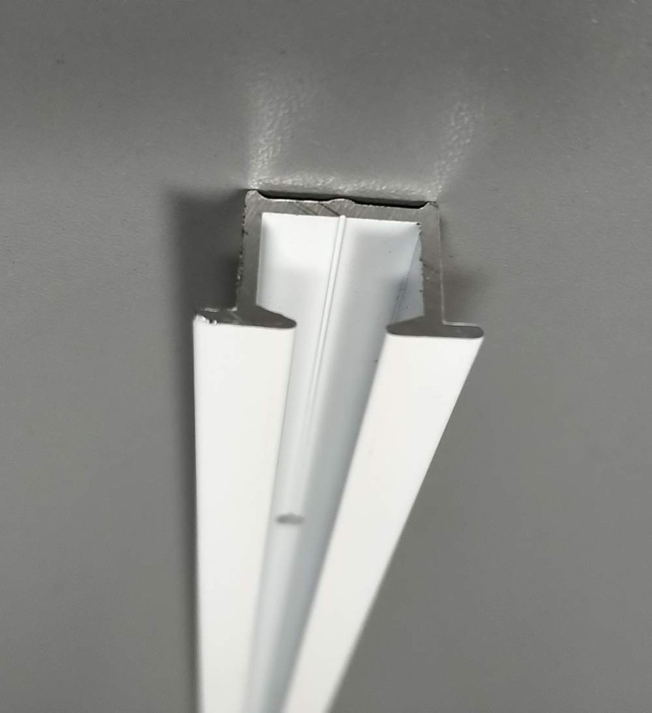 Szyna sufitowa KS Recess odwrócona do pozycji montażu