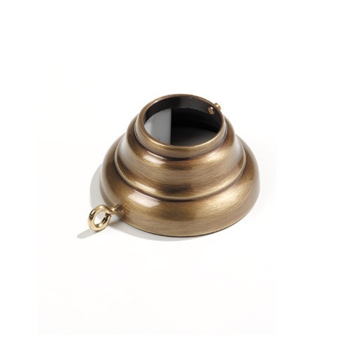 Karnisz mosięzny Ornella  wspornik boczny/ wykuszowy