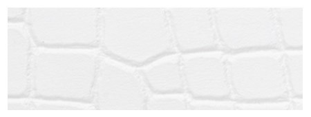 Wykończenie CB skóra krokodyla biała