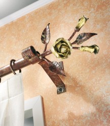 Rosalba karnisz kompletny kute żelazo Ø 30