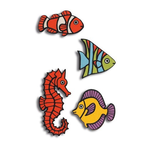 Karnisz Lili Leo  figurki do kółek rybki F