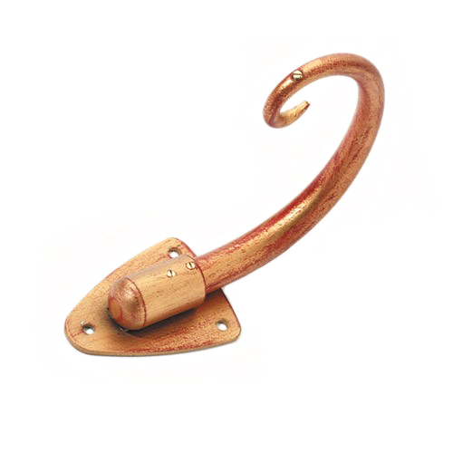 Karnisz Eva wspornik 105 czerwono złoty