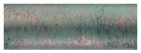 Wykończenie 24 kute żelazo zielono miedziany