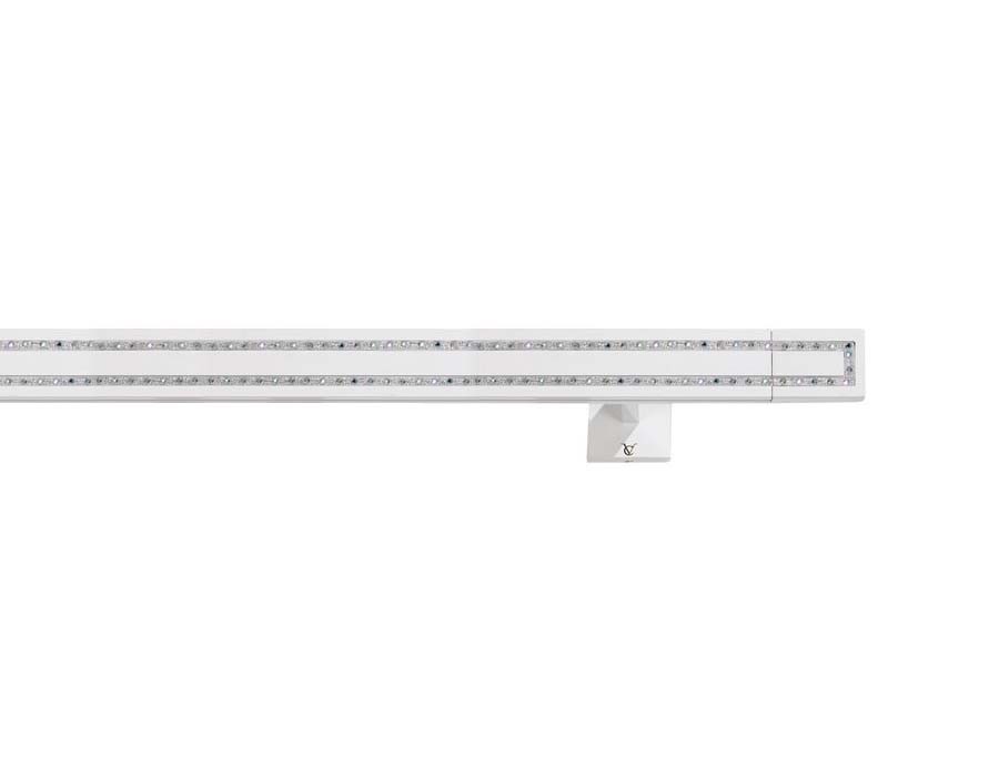 Karnisz Tiffany  aluminium biały lakier