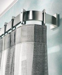 Carla karnisz profilowy - aluminium i aluminium w połączeniu z drewnem