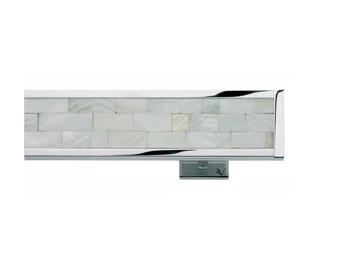 Karnisz profilowy Ariel z białą masą perłową