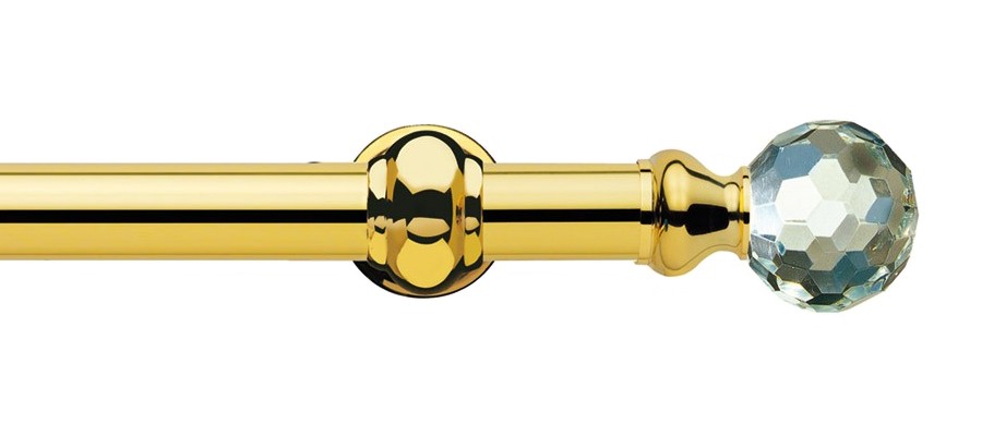 Karnisz mosiężny Soraia