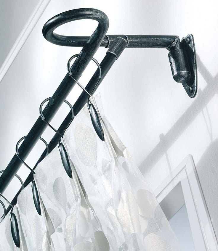 Karnisz żelazny Alila podwójny