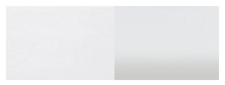 Wykończenie 6BNL biały lakier - aluminium polerowane