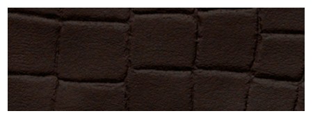 Karnisz panelowy Irina - wykończenie CM skóra krokodyla brązowa