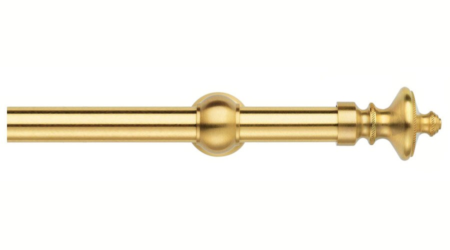 Karnisz mosiężny Viviana kolor 95 mosiądz satynowy