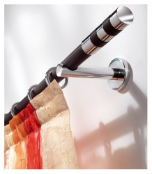 Donna karnisz Ø 20 aluminium w połączeniu z drewnem