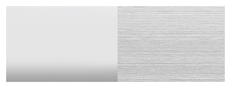Wykończenie 367 aluminium chromowane - aluminium / stal satyna 