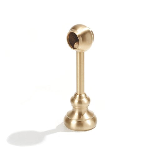 Karnisz mosiężny Ornella wspornik pojedynczy zamknięty 96