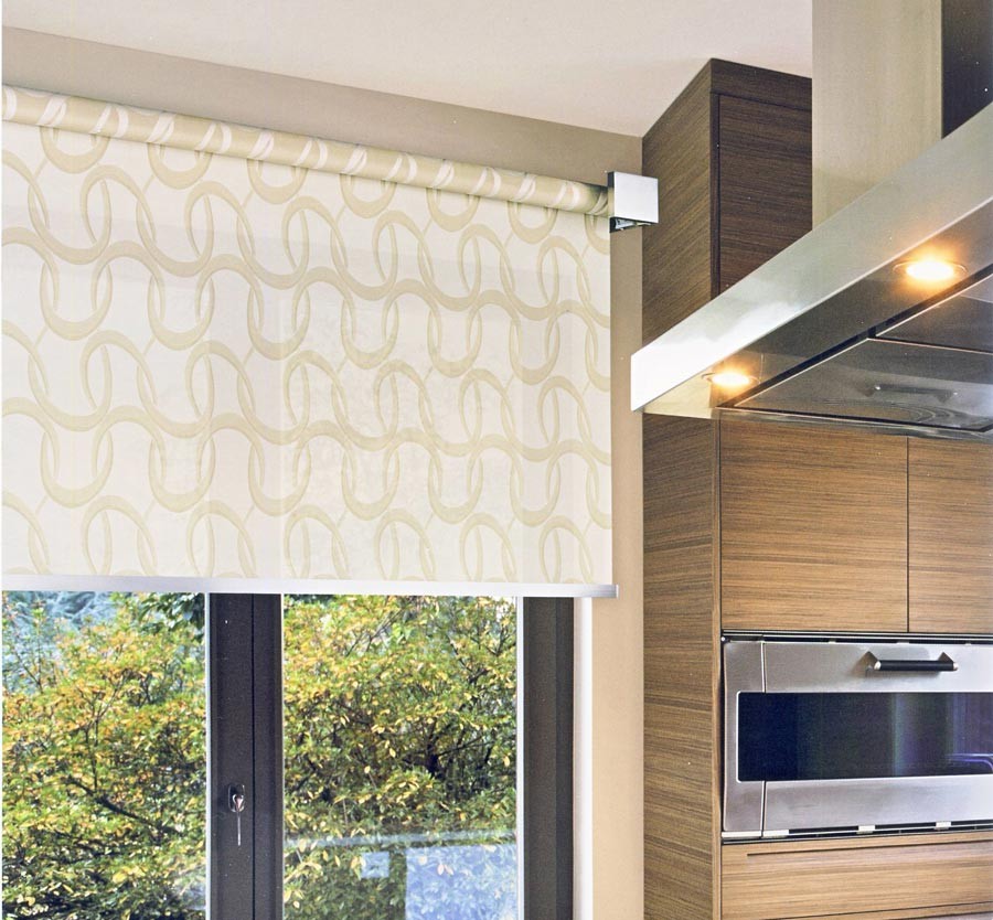 Roleta materiałowa Q 109 na baterie