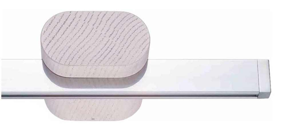 Karnisz profilowy Ada-wood z szyną 30x15 mm, wykończenie 67V