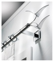 Angelica karnisz Ø 20 stal satyna - stal polerowana