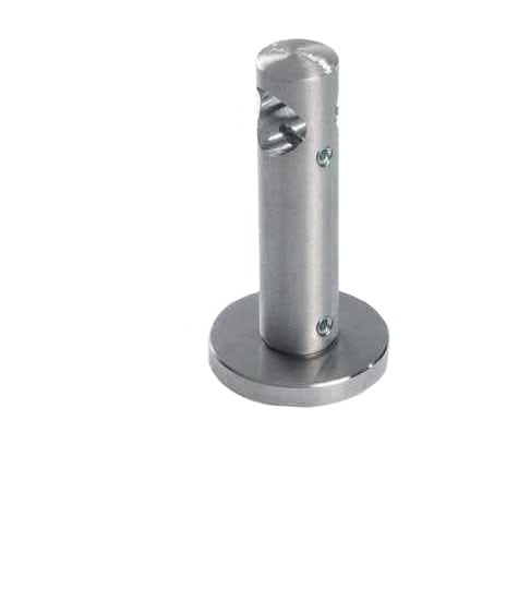 Karnisz Colette wspornik sufitowy 97 stal satyna 