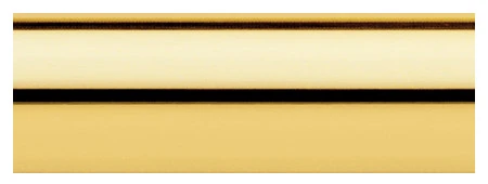 Wykończenie 01 mosiądz lakierowany polerowany