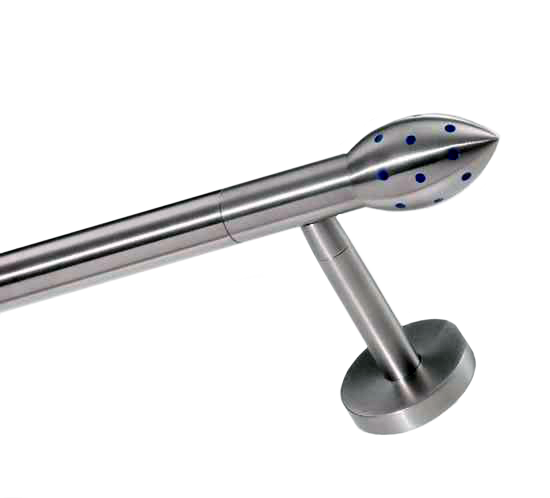 Karnisz Zineb granatowy