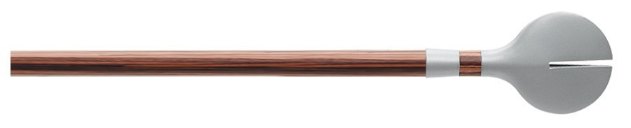 Karnisz Iris aluminium zebrano 89R