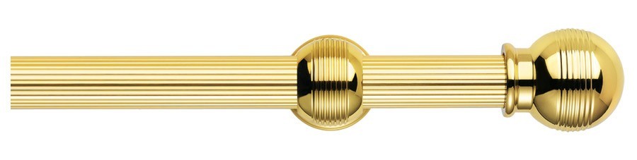 Karnisz mosiężny Graziella mosiądz lakierowany polerowany 01