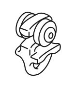 Ślizg z rolką do szyny aluminiowej