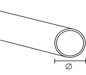Rura mosiężna 40 mm